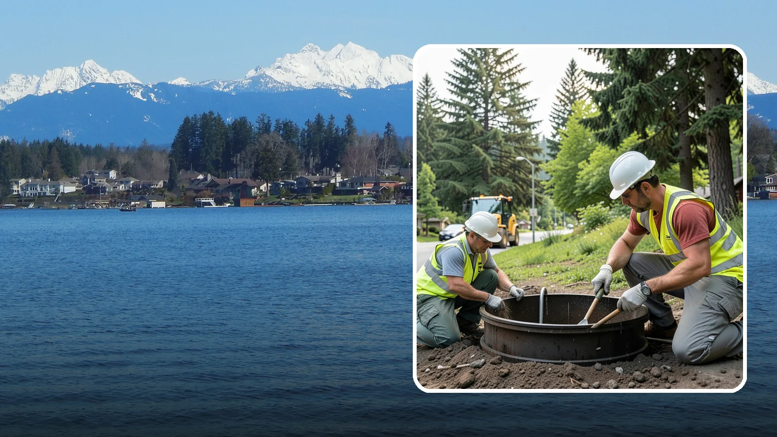 Catch Basin Maintenance in Lake Stevens, Snohomish County, WA - Inspection and cleaning of catch basins to maintain capacity and meet stormwater permit requirements.