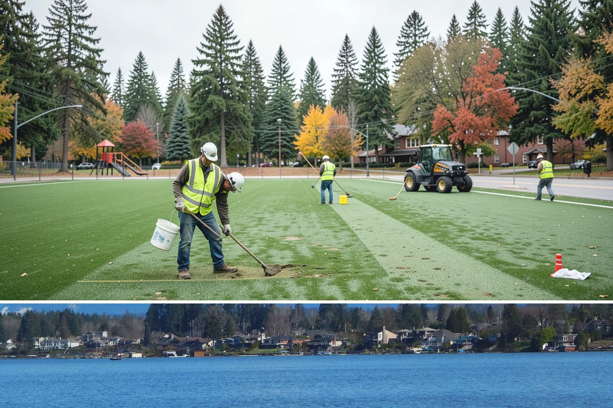 Catch Basin Maintenance in Lake Stevens, Snohomish County, WA - Cleaning is prioritized in late summer and early fall to restore capacity before the region's heavy October-through-March rains.