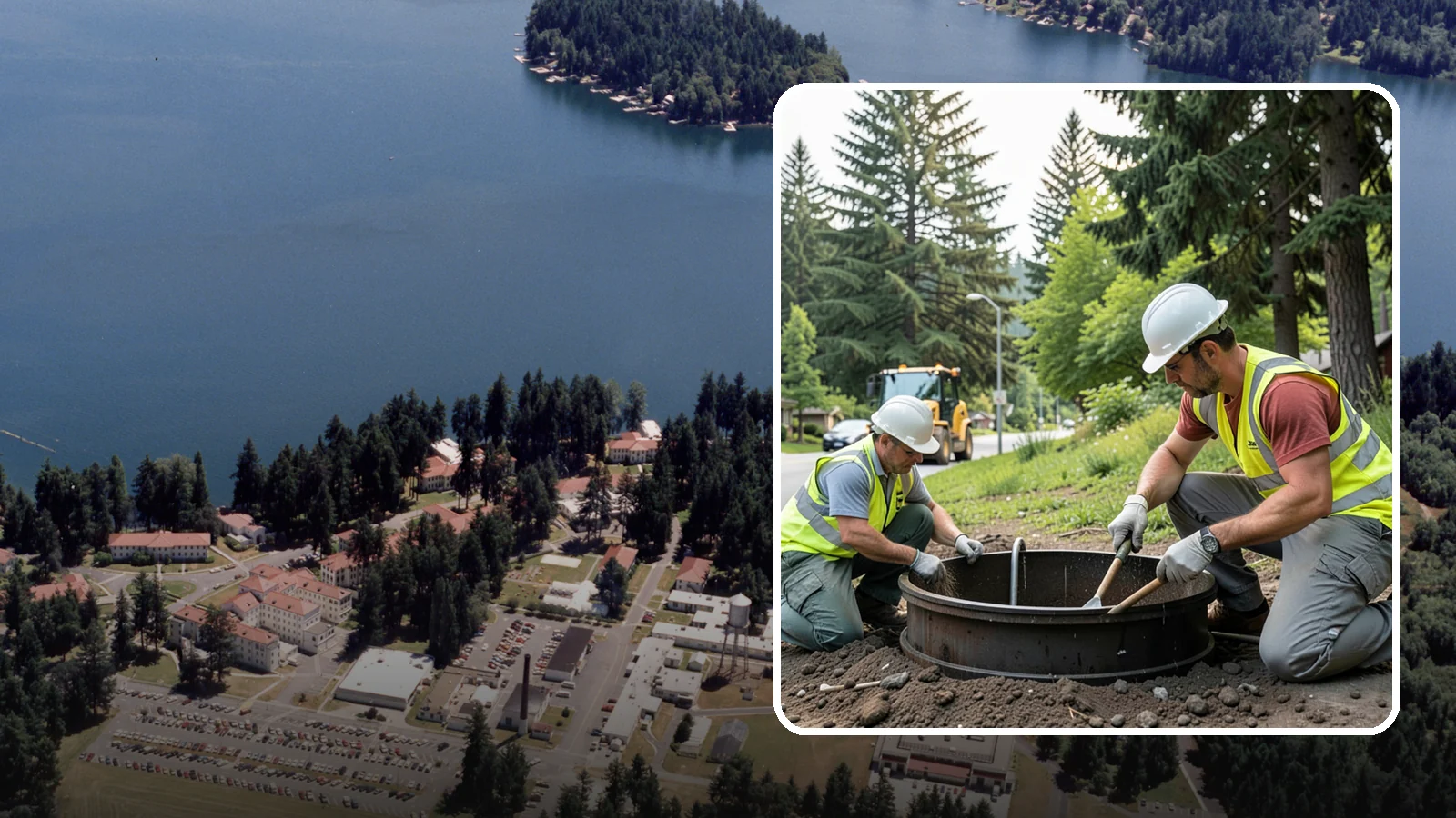Catch Basin Maintenance in Lakewood, Pierce County, WA - Inspection and cleaning of catch basins to maintain capacity and meet stormwater permit requirements.