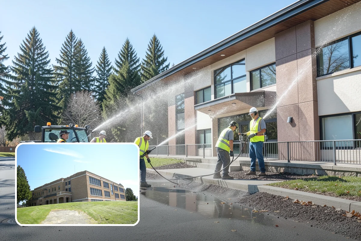 Catch Basin Maintenance in Maple Valley, King County, WA - Restored inlet capacity that reduces localized flooding