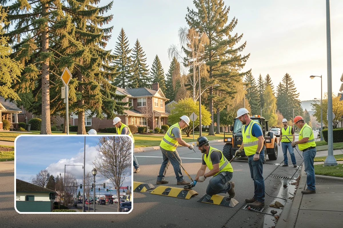 Catch Basin Maintenance in Marysville, Snohomish County, WA - Restored inlet capacity that reduces localized flooding