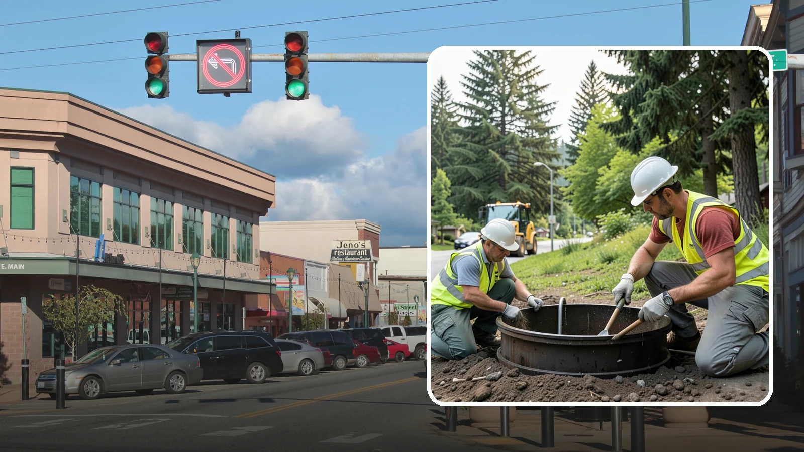 Catch Basin Maintenance in Monroe, Snohomish County, WA - Inspection and cleaning of catch basins to maintain capacity and meet stormwater permit requirements.