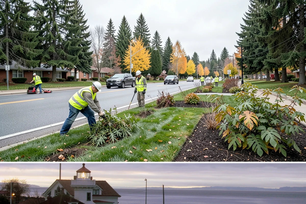 Catch Basin Maintenance in Mukilteo, Snohomish County, WA - Cleaning is prioritized in late summer and early fall to restore capacity before the region's heavy October-through-March rains.