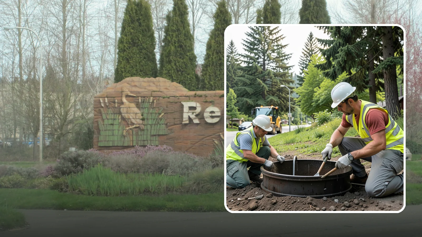 Catch Basin Maintenance in Renton, King County, WA - Inspection and cleaning of catch basins to maintain capacity and meet stormwater permit requirements.