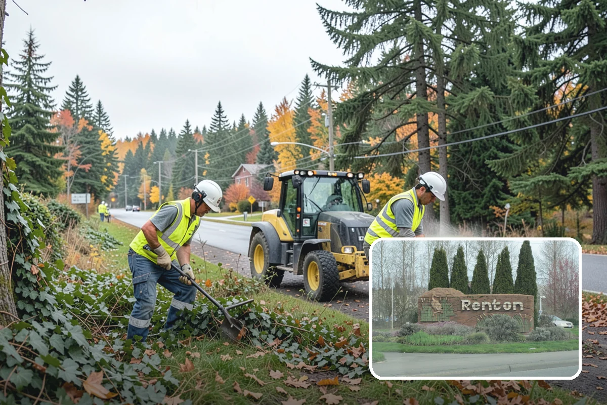 Catch Basin Maintenance in Renton, King County, WA - Restored inlet capacity that reduces localized flooding