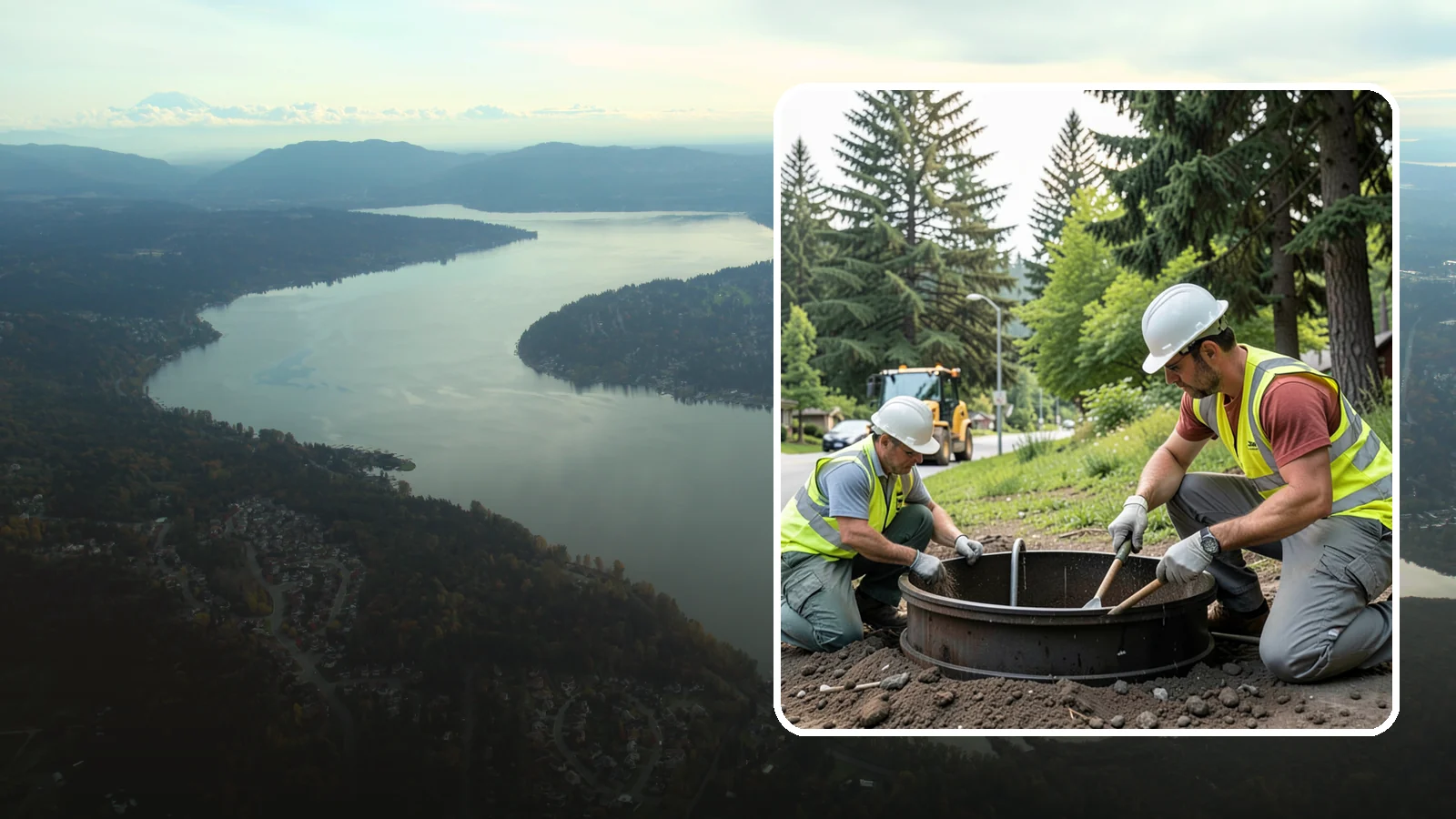 Catch Basin Maintenance in Sammamish, King County, WA - Inspection and cleaning of catch basins to maintain capacity and meet stormwater permit requirements.