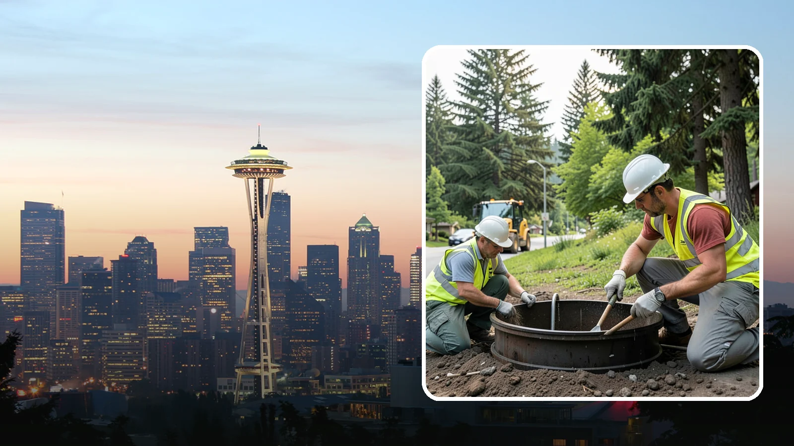 Catch Basin Maintenance in Seattle, King County, WA - Inspection and cleaning of catch basins to maintain capacity and meet stormwater permit requirements.