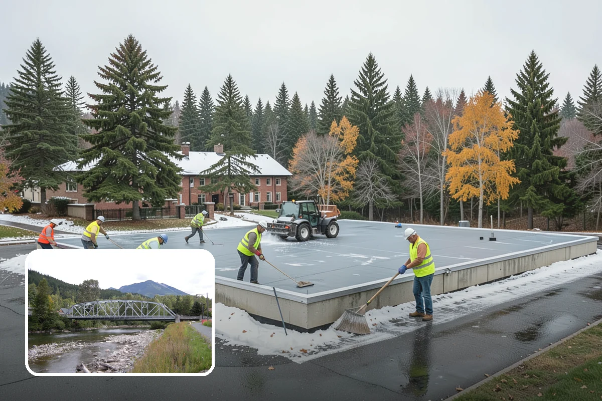Catch Basin Maintenance in Skykomish, King County, WA - Restored inlet capacity that reduces localized flooding