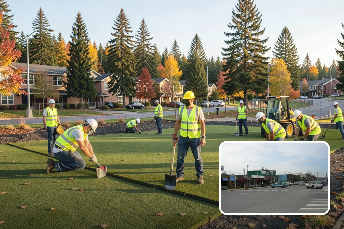 Catch Basin Maintenance in Stanwood, Snohomish County, WA - Restored inlet capacity that reduces localized flooding