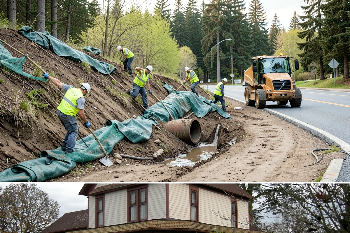 Catch Basin Maintenance in Sumner, Pierce County, WA - Cleaning is prioritized in late summer and early fall to restore capacity before the region's heavy October-through-March rains.