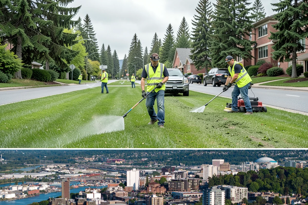 Catch Basin Maintenance in Tacoma, Pierce County, WA - Cleaning is prioritized in late summer and early fall to restore capacity before the region's heavy October-through-March rains.