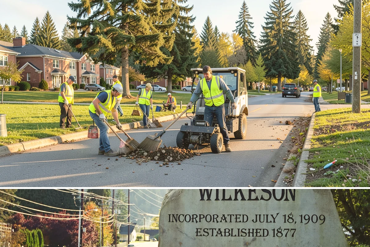Catch Basin Maintenance in Wilkeson, Pierce County, WA - Cleaning is prioritized in late summer and early fall to restore capacity before the region's heavy October-through-March rains.
