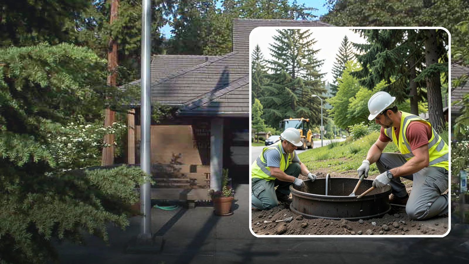 Catch Basin Maintenance in Yarrow Point, King County, WA - Inspection and cleaning of catch basins to maintain capacity and meet stormwater permit requirements.