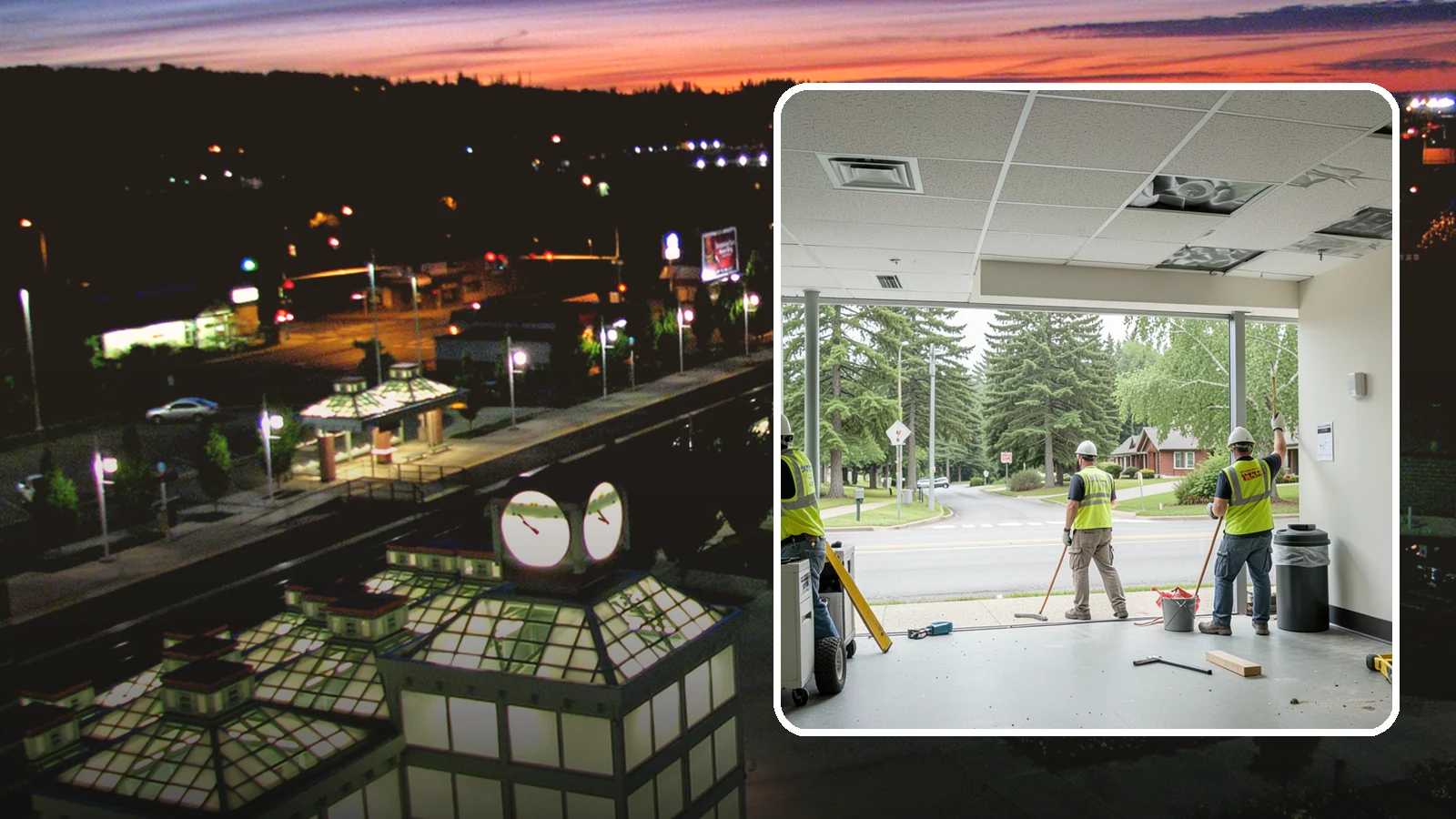 Ceiling Tile Replacement in Auburn, King County, WA - Suspended ceiling tile and grid replacement that refreshes public interiors and restores fire ratings.