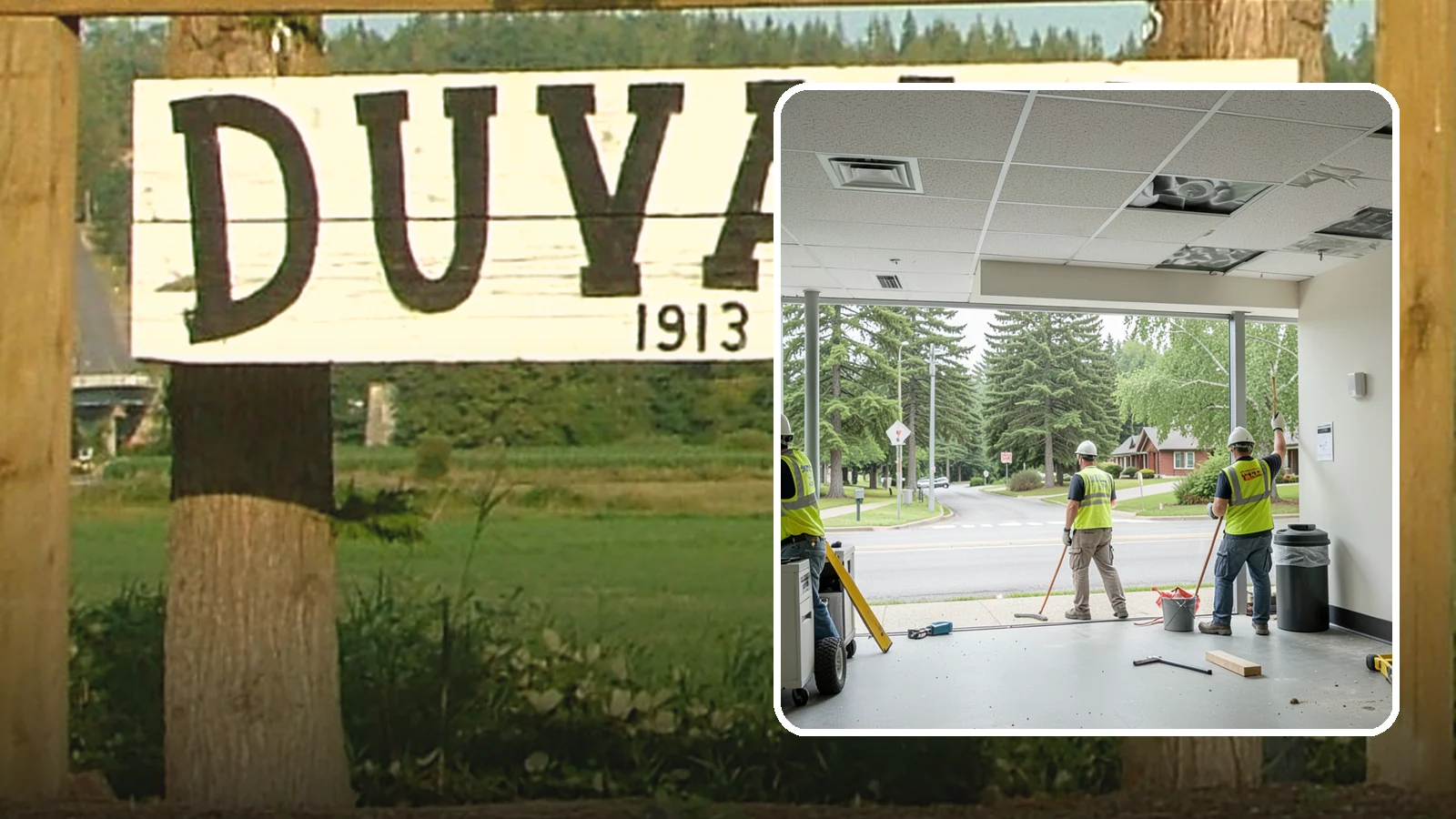 Ceiling Tile Replacement in Duvall, King County, WA - Suspended ceiling tile and grid replacement that refreshes public interiors and restores fire ratings.