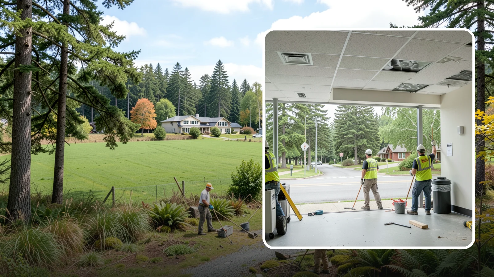 Ceiling Tile Replacement in Lyman, Skagit County, WA - Suspended ceiling tile and grid replacement that refreshes public interiors and restores fire ratings.