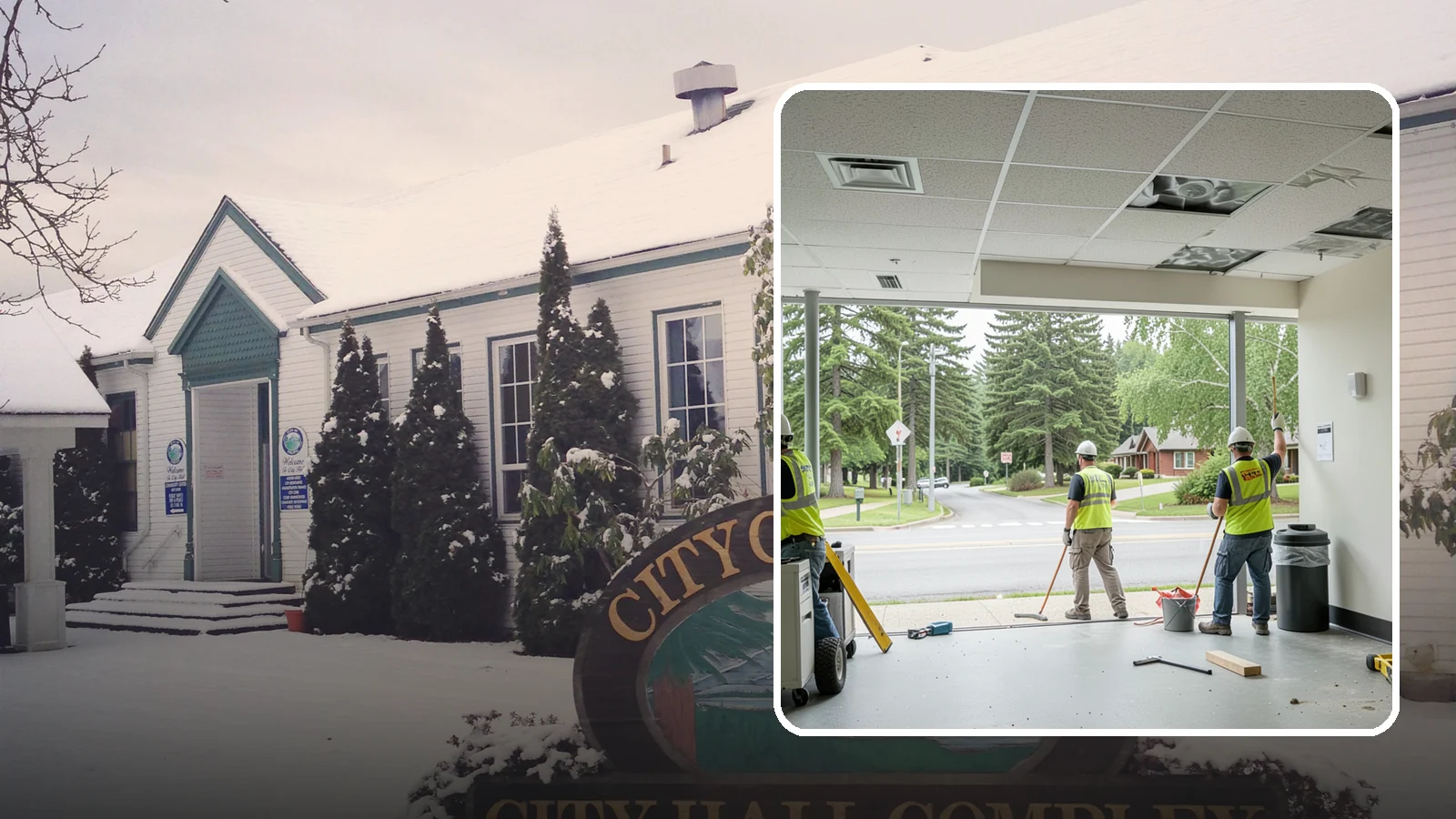 Ceiling Tile Replacement in Pacific, King County, WA - Suspended ceiling tile and grid replacement that refreshes public interiors and restores fire ratings.
