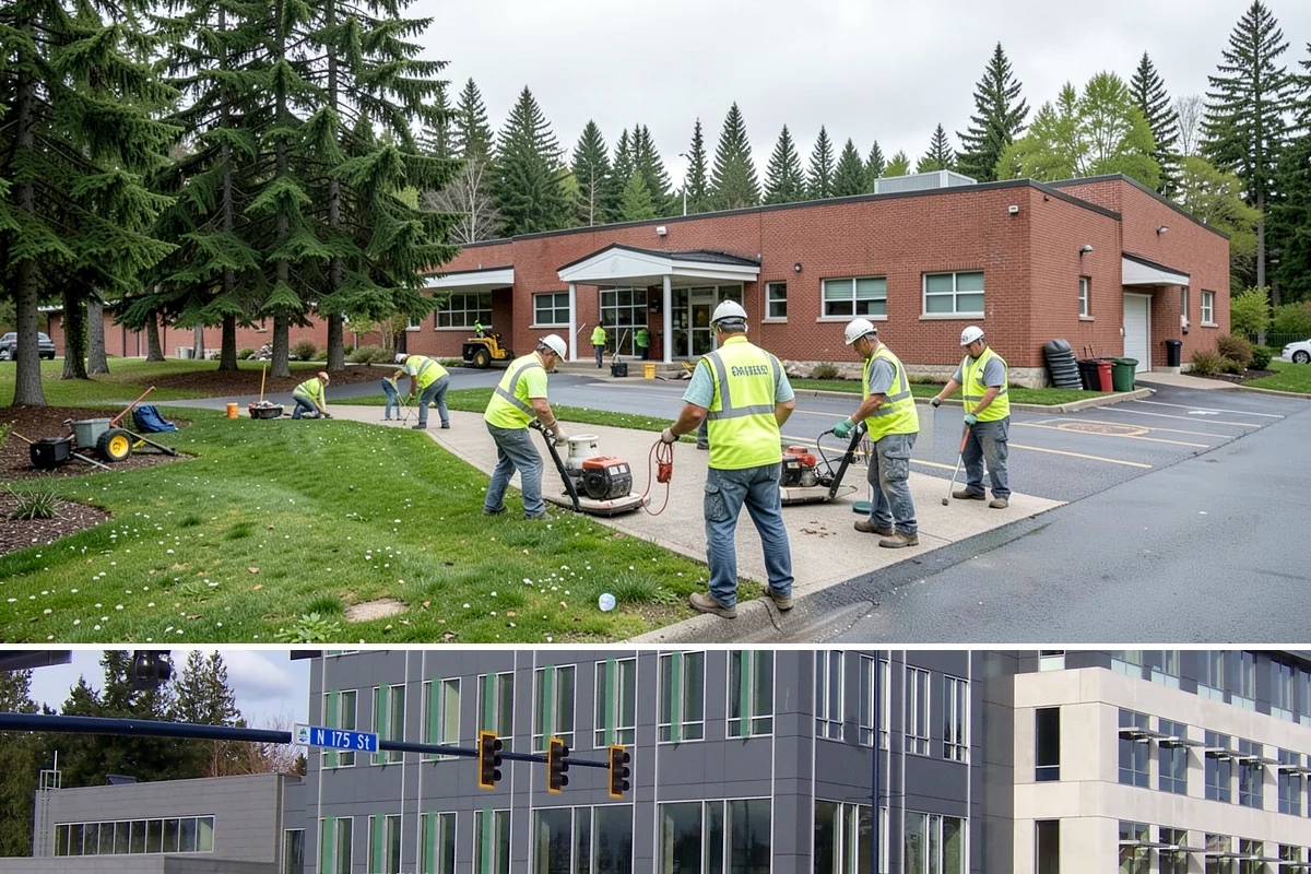 Ceiling Tile Replacement in Shoreline, King County, WA - Ceiling work is an indoor service available year-round, ideal during off-hours in occupied buildings.