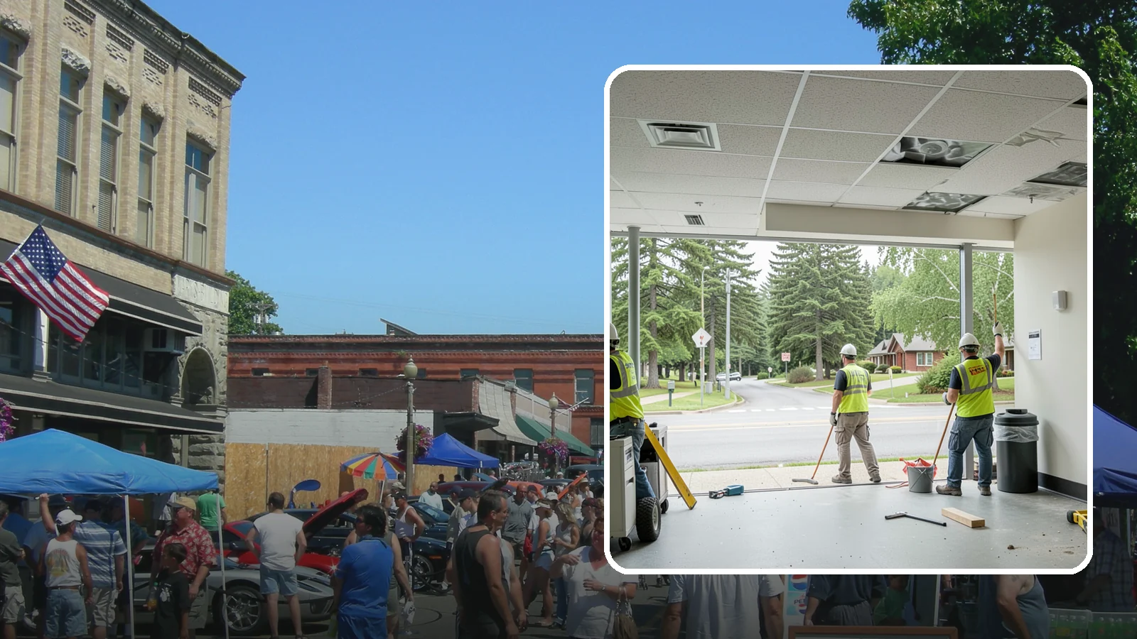 Ceiling Tile Replacement in Snohomish, Snohomish County, WA - Suspended ceiling tile and grid replacement that refreshes public interiors and restores fire ratings.