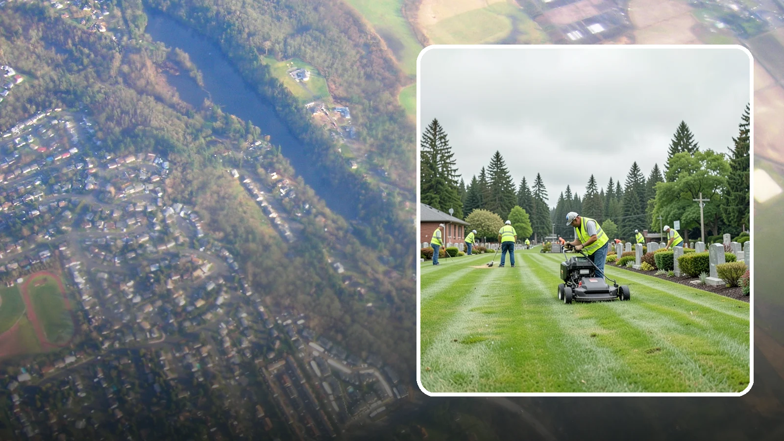 Cemetery Grounds Maintenance in Algona, King County, WA - Respectful grounds maintenance for municipal and district cemeteries across Western Washington.