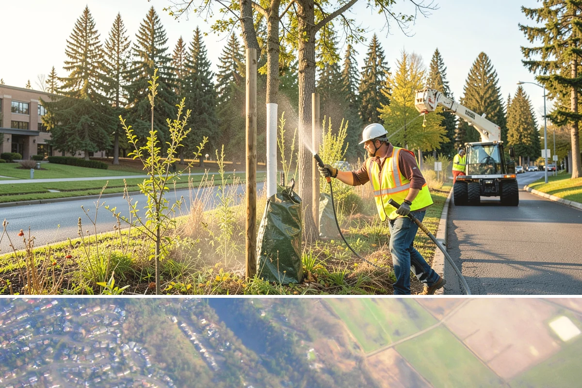 Cemetery Grounds Maintenance in Algona, King County, WA - Grounds receive their most meticulous preparation ahead of Memorial Day, when visitation is highest.