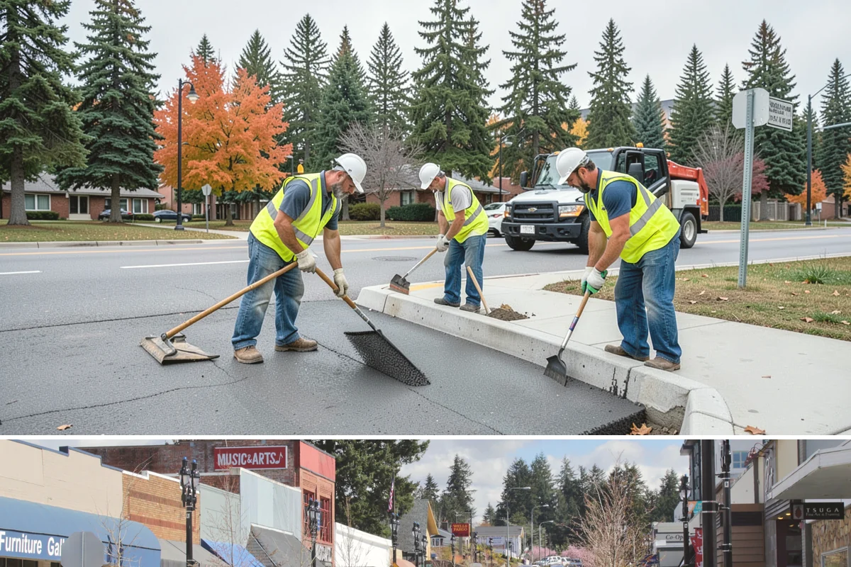 Cemetery Grounds Maintenance in Bothell, King County, WA - Grounds receive their most meticulous preparation ahead of Memorial Day, when visitation is highest.