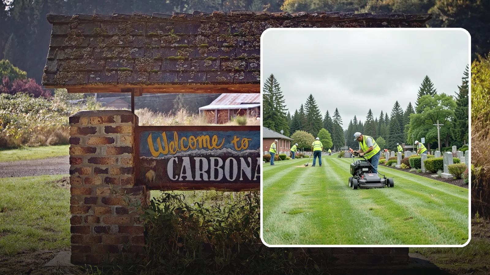 Cemetery Grounds Maintenance in Carbonado, Pierce County, WA - Respectful grounds maintenance for municipal and district cemeteries across Western Washington.