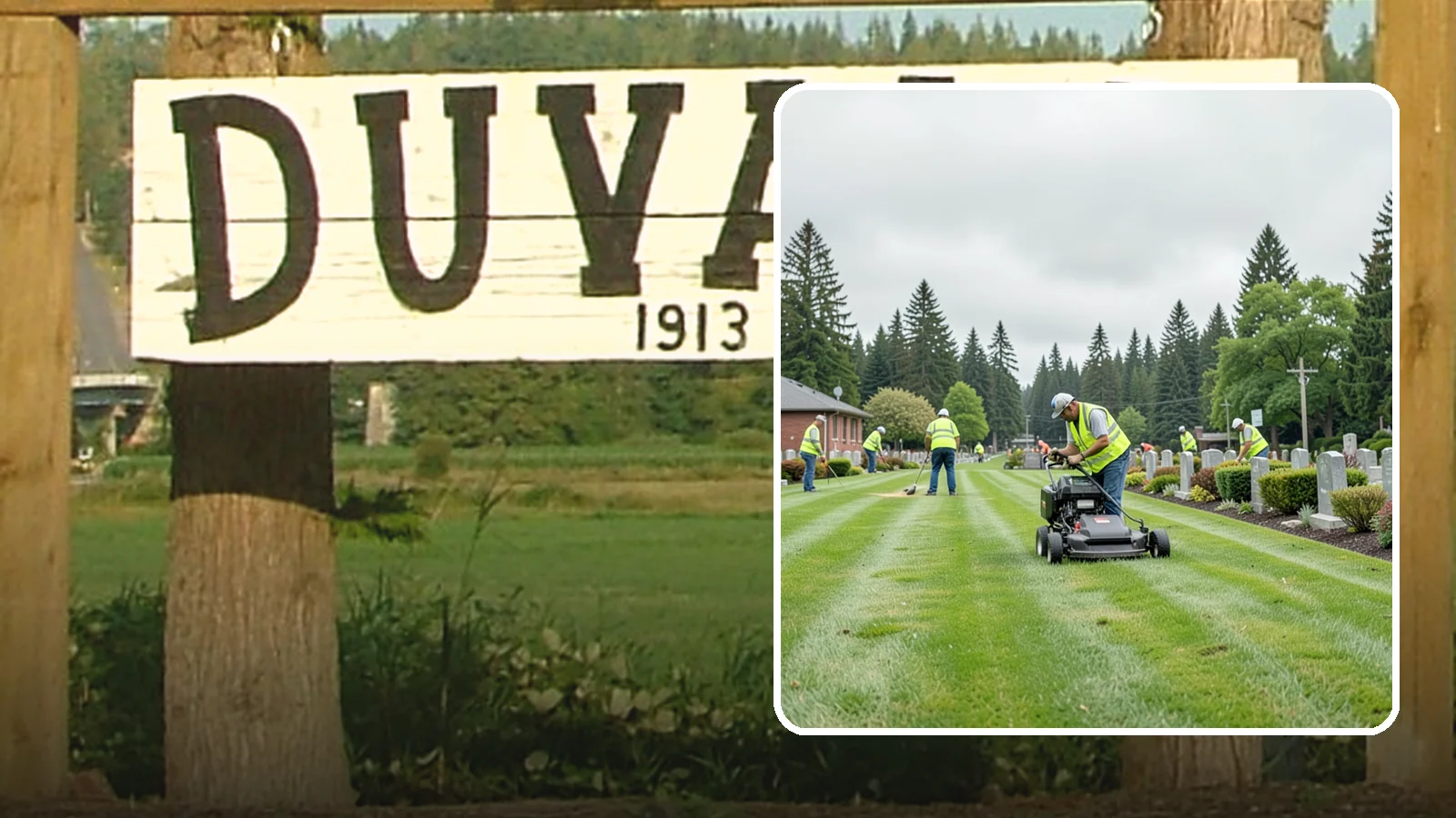 Cemetery Grounds Maintenance in Duvall, King County, WA - Respectful grounds maintenance for municipal and district cemeteries across Western Washington.