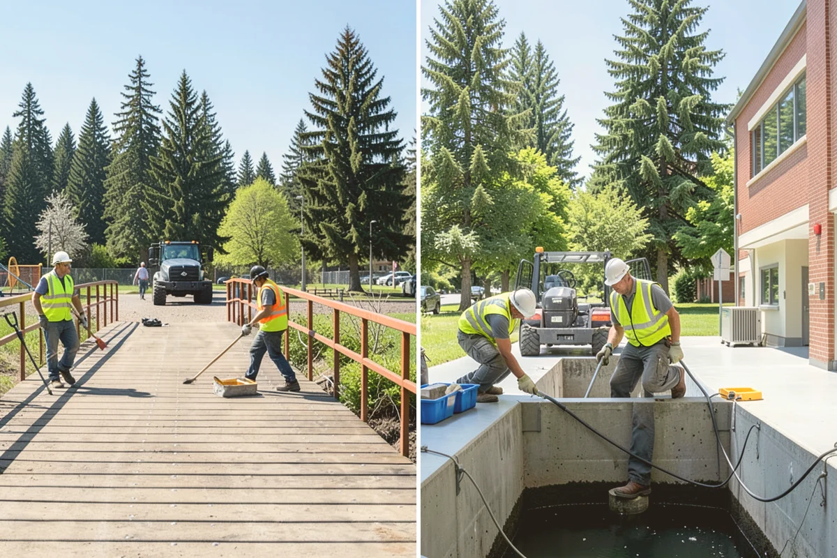 Cemetery Grounds Maintenance in Langley, Island County, WA - Walk the grounds to map monument locations and sensitive areas