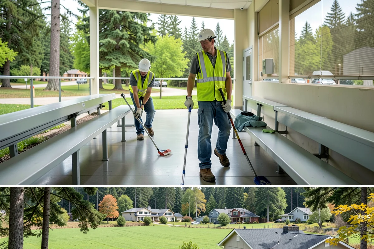 Cemetery Grounds Maintenance in Lyman, Skagit County, WA - Grounds receive their most meticulous preparation ahead of Memorial Day, when visitation is highest.