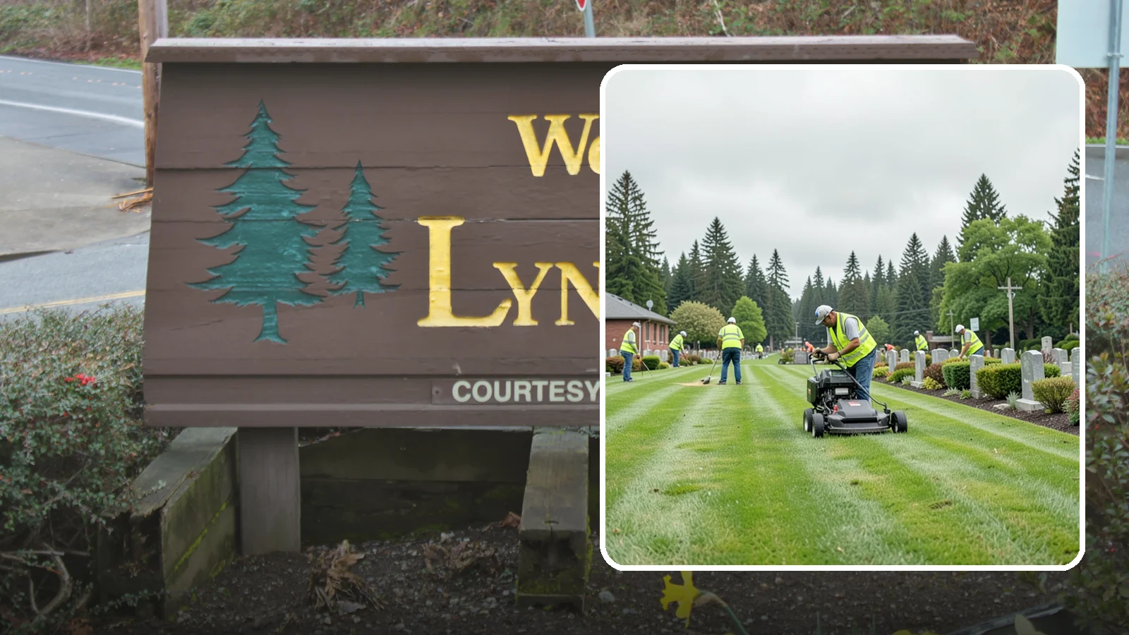 Cemetery Grounds Maintenance in Lynnwood, Snohomish County, WA - Respectful grounds maintenance for municipal and district cemeteries across Western Washington.