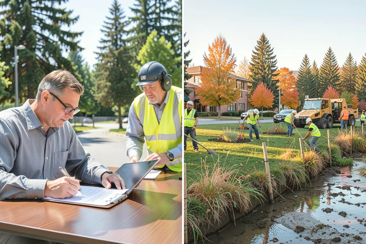 Cemetery Grounds Maintenance in Mercer Island, King County, WA - Walk the grounds to map monument locations and sensitive areas