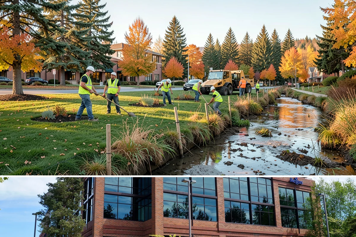 Cemetery Grounds Maintenance in Mountlake Terrace, Snohomish County, WA - Grounds receive their most meticulous preparation ahead of Memorial Day, when visitation is highest.