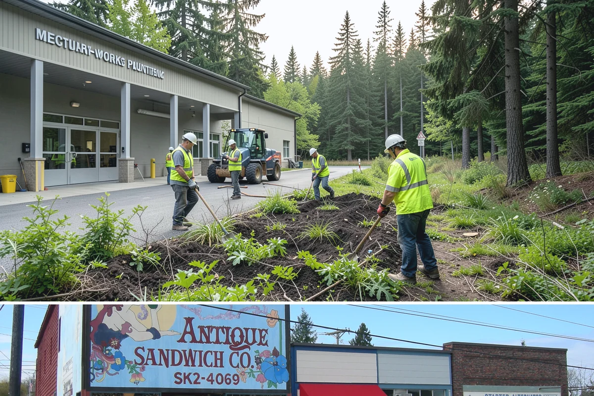 Cemetery Grounds Maintenance in Ruston, Pierce County, WA - Grounds receive their most meticulous preparation ahead of Memorial Day, when visitation is highest.