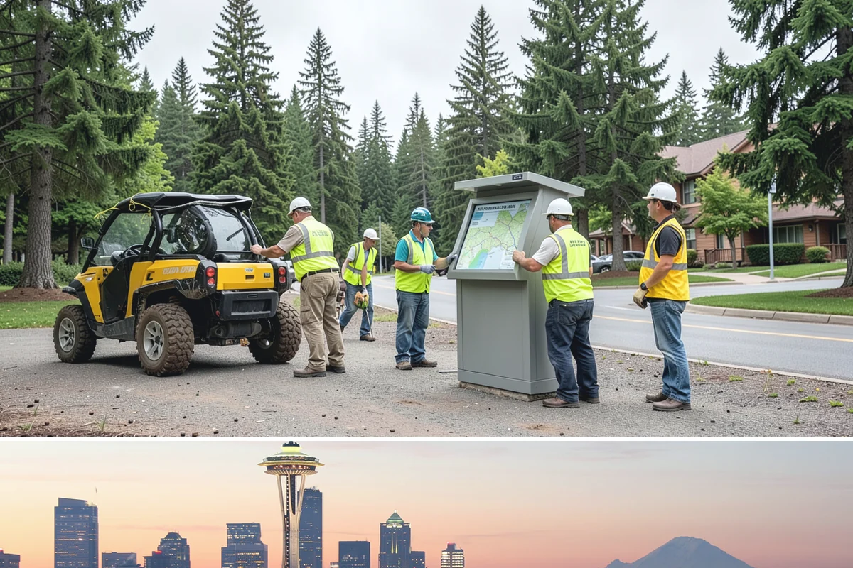 Cemetery Grounds Maintenance in Seattle, King County, WA - Grounds receive their most meticulous preparation ahead of Memorial Day, when visitation is highest.