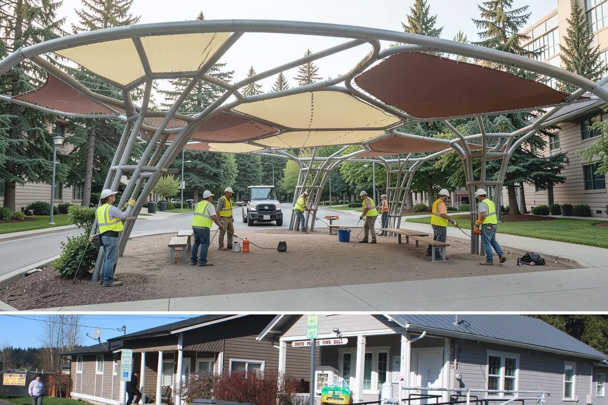 Cemetery Grounds Maintenance in South Prairie, Pierce County, WA - Grounds receive their most meticulous preparation ahead of Memorial Day, when visitation is highest.