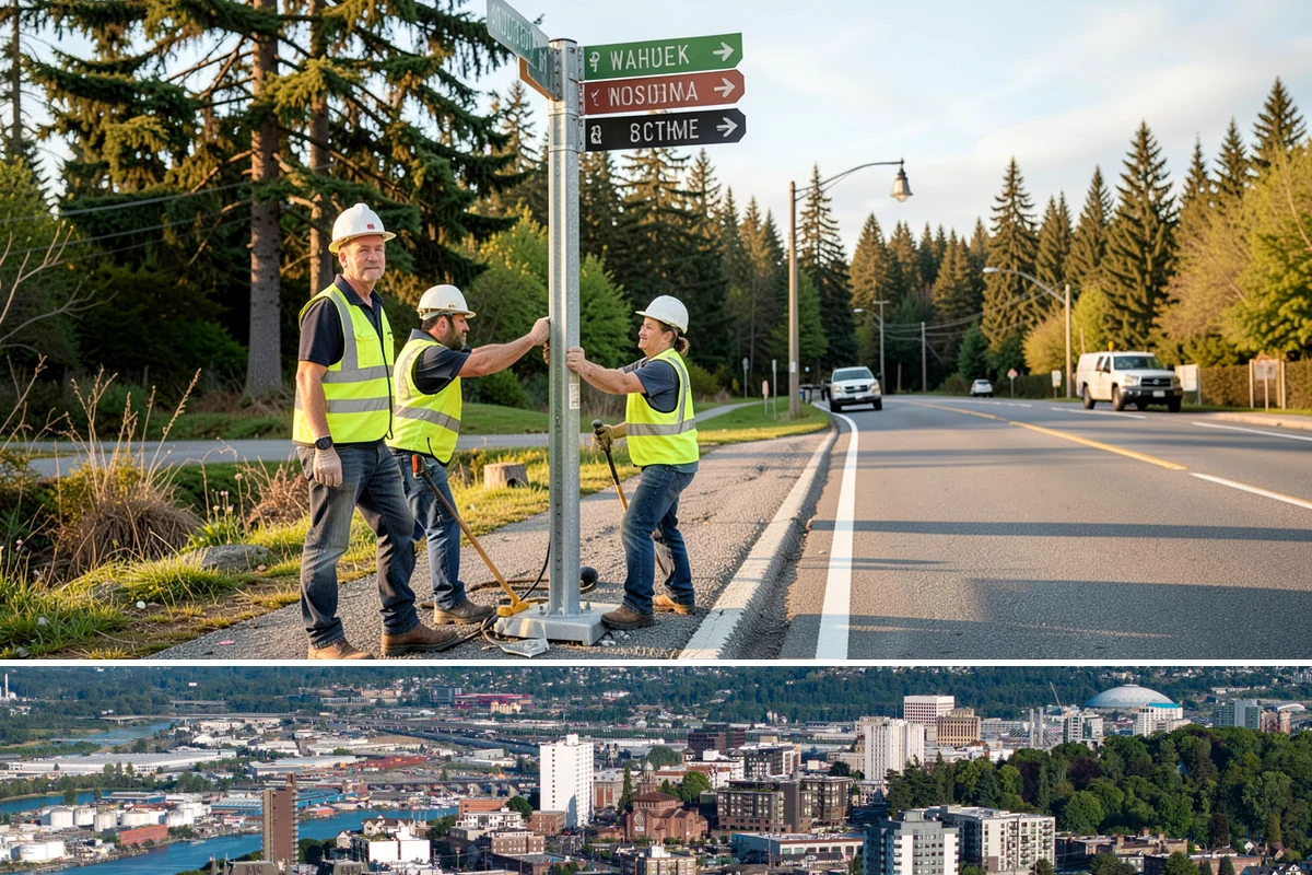 Cemetery Grounds Maintenance in Tacoma, Pierce County, WA - Grounds receive their most meticulous preparation ahead of Memorial Day, when visitation is highest.