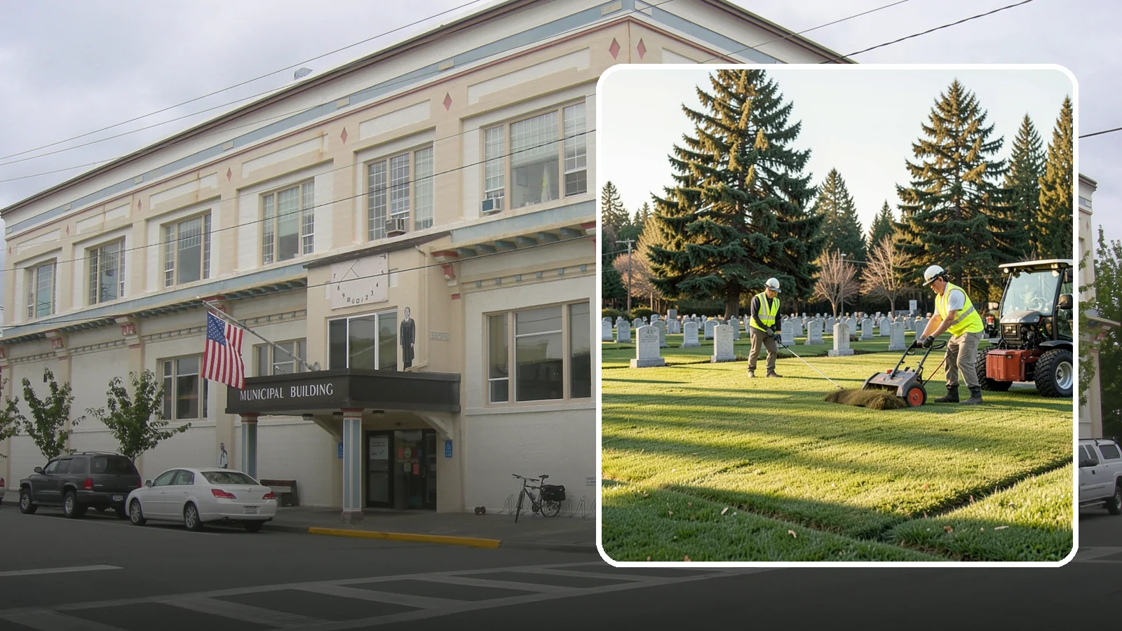 Cemetery Turf Maintenance in Anacortes, Skagit County, WA - Dignified turf care for cemetery lawns and burial grounds across Western Washington.