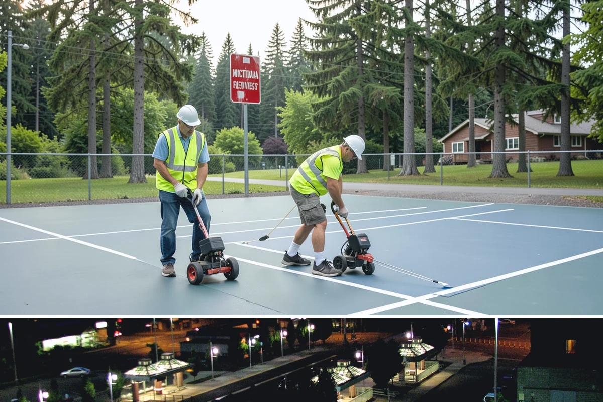 Cemetery Turf Maintenance in Auburn, King County, WA - Mowing frequency peaks from April through September during Western Washington's active growing season.