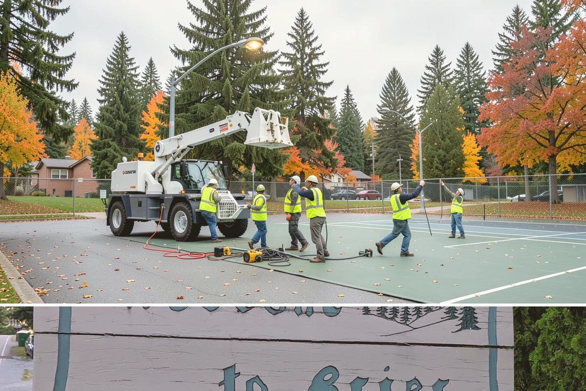 Cemetery Turf Maintenance in Brier, Snohomish County, WA - Mowing frequency peaks from April through September during Western Washington's active growing season.