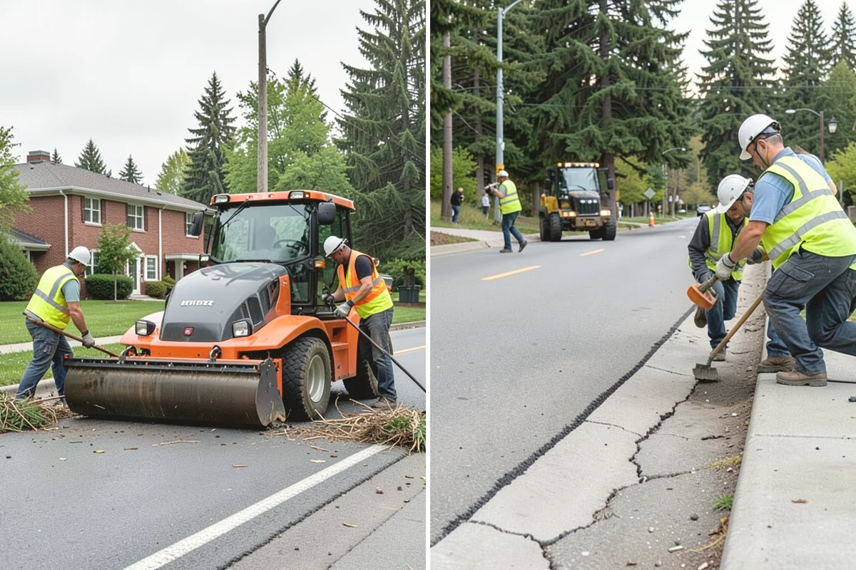 Cemetery Turf Maintenance in Burlington, Skagit County, WA - Map marker types and turf zones across the grounds