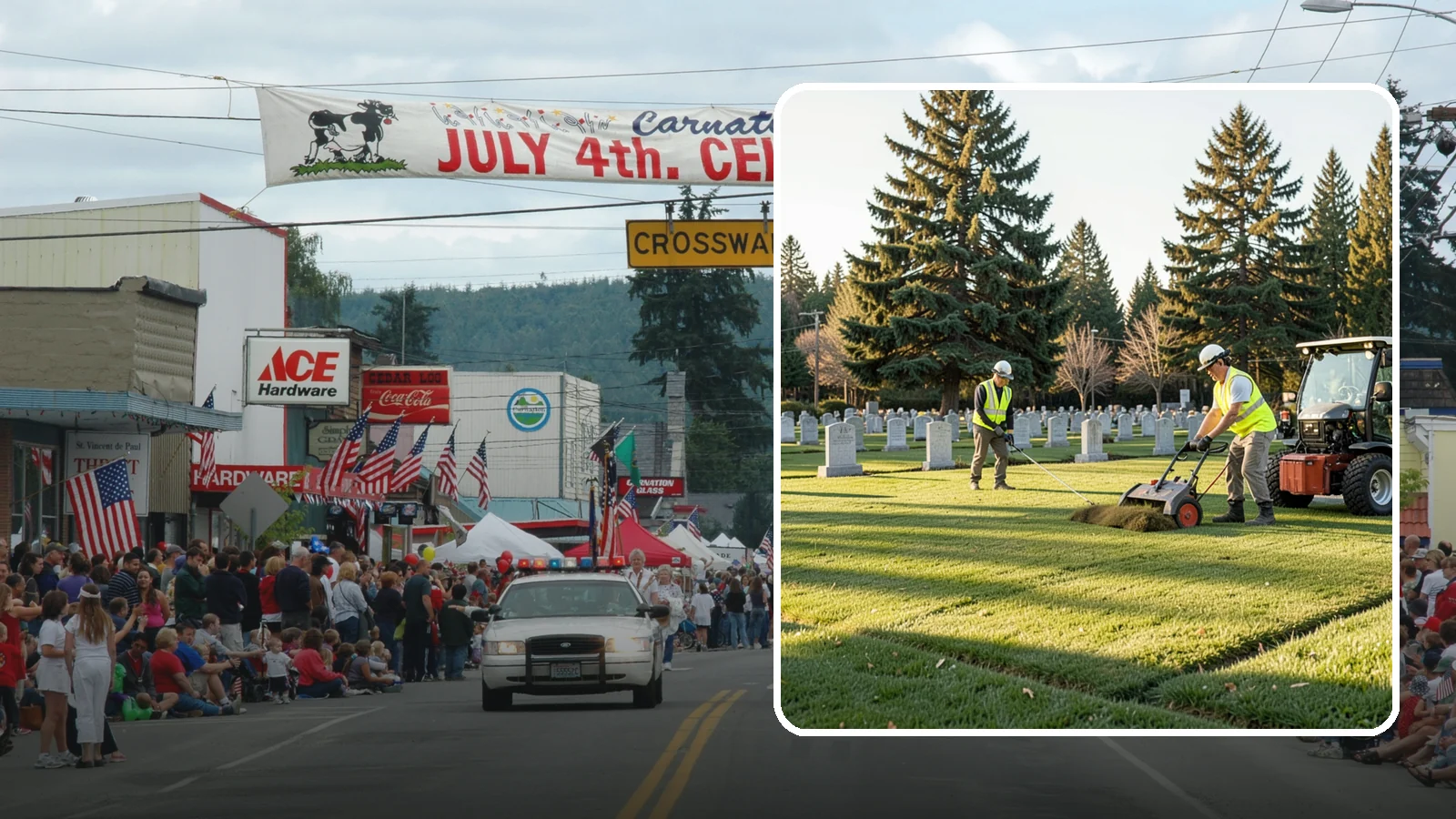 Cemetery Turf Maintenance in Carnation, King County, WA - Dignified turf care for cemetery lawns and burial grounds across Western Washington.