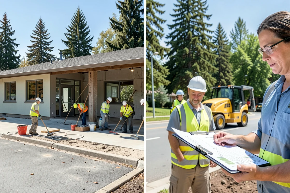 Cemetery Turf Maintenance in Federal Way, King County, WA - Map marker types and turf zones across the grounds
