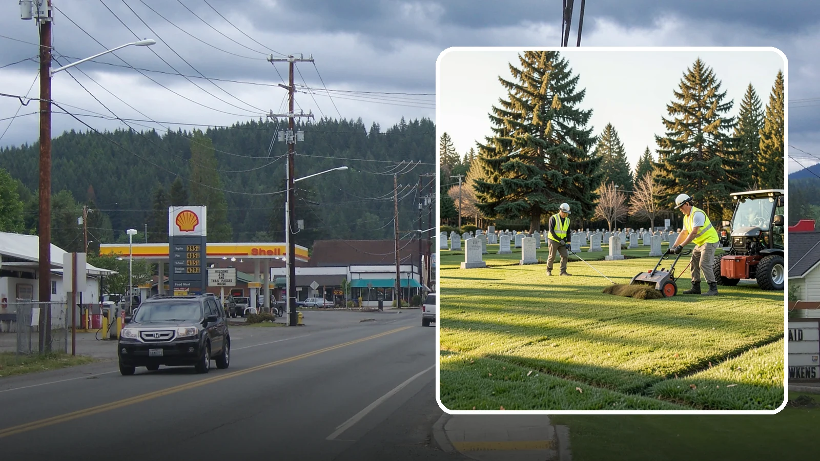 Cemetery Turf Maintenance in Granite Falls, Snohomish County, WA - Dignified turf care for cemetery lawns and burial grounds across Western Washington.