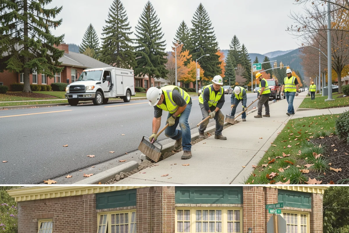 Cemetery Turf Maintenance in Hamilton, Skagit County, WA - Mowing frequency peaks from April through September during Western Washington's active growing season.