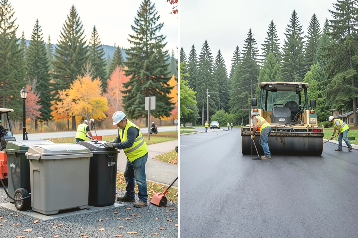 Cemetery Turf Maintenance in Lake Stevens, Snohomish County, WA - Map marker types and turf zones across the grounds