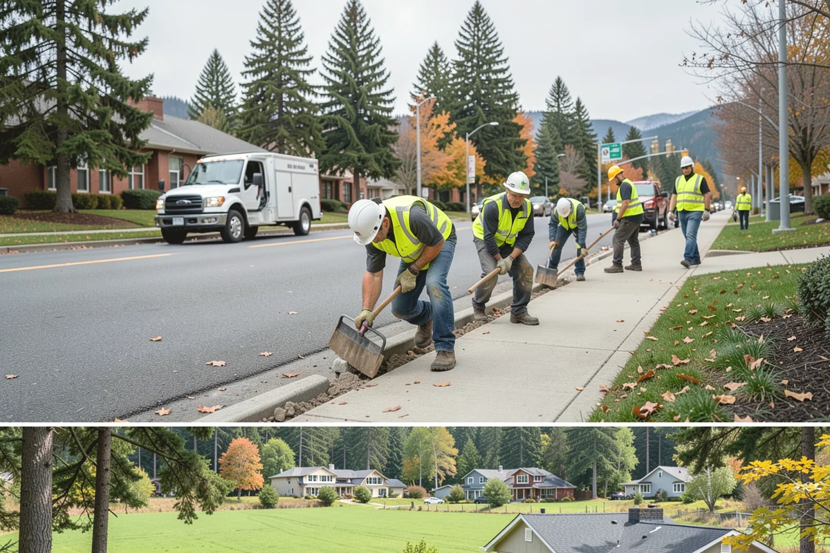 Cemetery Turf Maintenance in Lyman, Skagit County, WA - Mowing frequency peaks from April through September during Western Washington's active growing season.