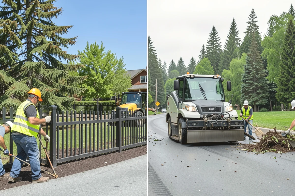 Cemetery Turf Maintenance in Mercer Island, King County, WA - Map marker types and turf zones across the grounds