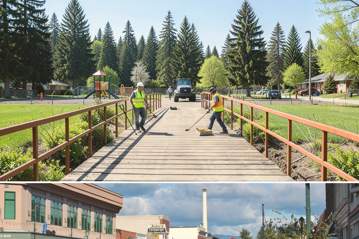 Cemetery Turf Maintenance in Monroe, Snohomish County, WA - Mowing frequency peaks from April through September during Western Washington's active growing season.