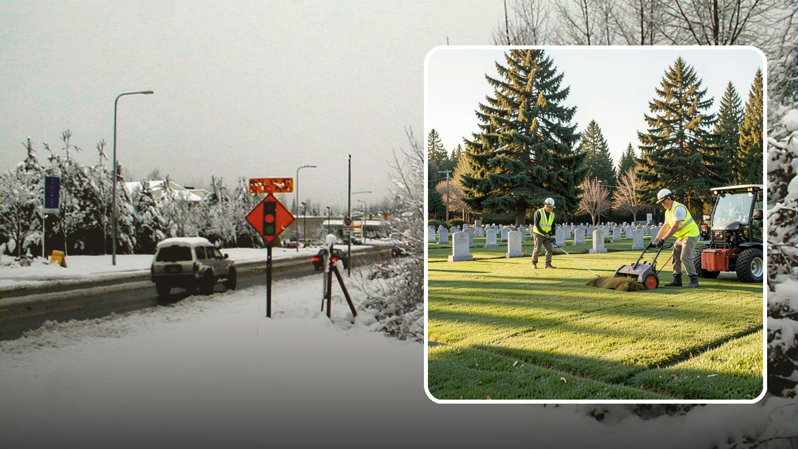 Cemetery Turf Maintenance in Newcastle, King County, WA - Dignified turf care for cemetery lawns and burial grounds across Western Washington.